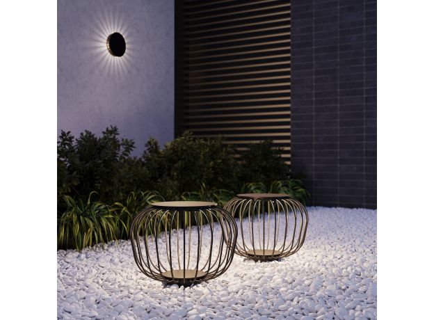 Светильник садово-парковый светодиодный Firenze черный 35178/H черный