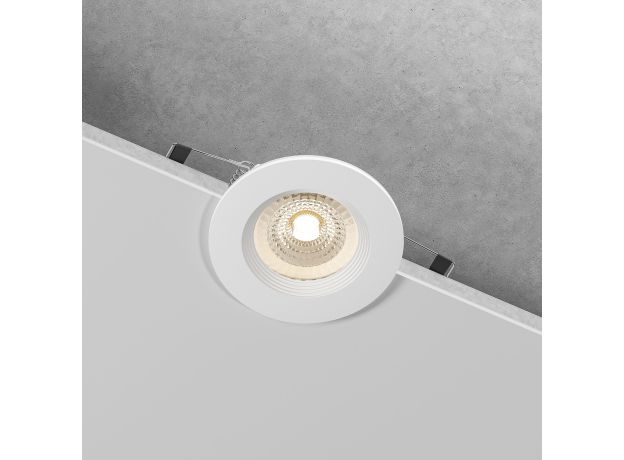 Светильник встраиваемый City GU10 белый IP44 25060/01