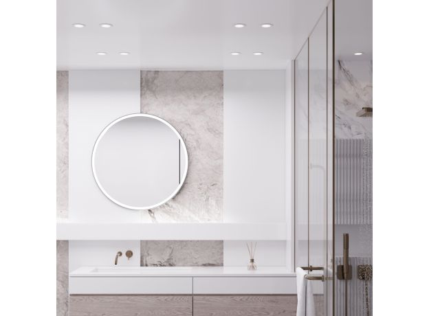 Светильник встраиваемый City GU10 белый IP44 25060/01