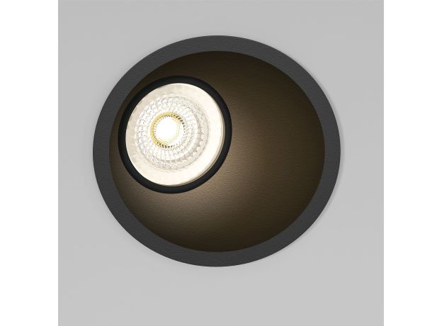 Светильник встраиваемый Side GU10 черный 25059/01