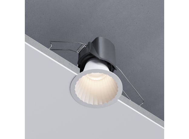 Светильник встраиваемый светодиодный Arco 12W 3000K белый IP44 15274/LED