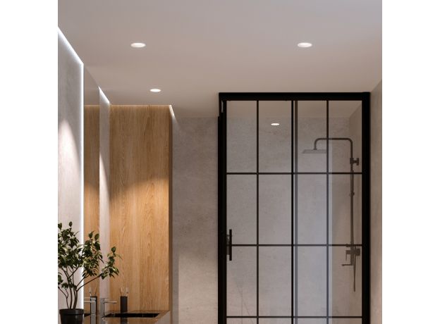 Светильник встраиваемый светодиодный Arco 12W 3000K белый IP44 15274/LED