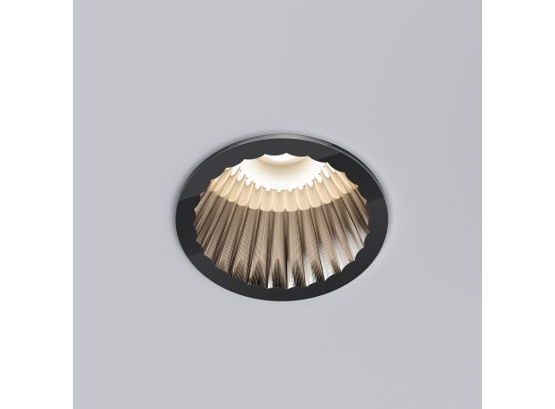 Светильник встраиваемый светодиодный Arco 12W 3000K черный жемчуг IP44 15274/LED