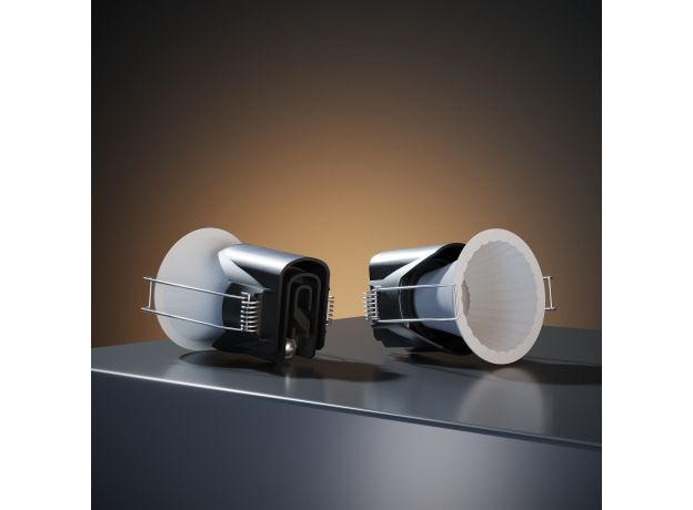 Светильник встраиваемый светодиодный Arco 12W 4000K белый IP44 15274/LED