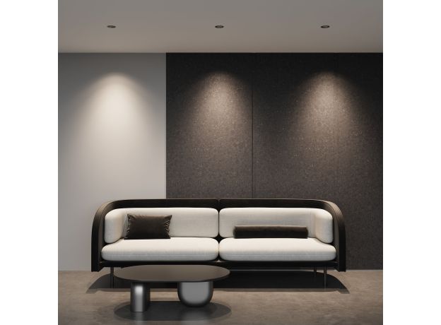 Светильник встраиваемый светодиодный Bliss 15W 4000K черный 25070/LED