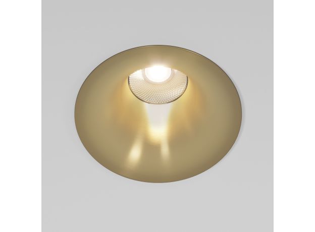 Светильник встраиваемый светодиодный Bliss 15W 4000K латунь 25070/LED