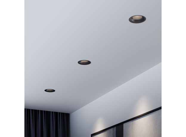 Светильник встраиваемый светодиодный Bliss 15W 4000K титан 25070/LED