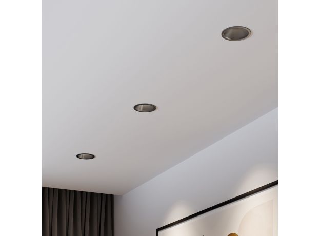 Светильник встраиваемый светодиодный Forte 15W 4000K титан 25071/LED