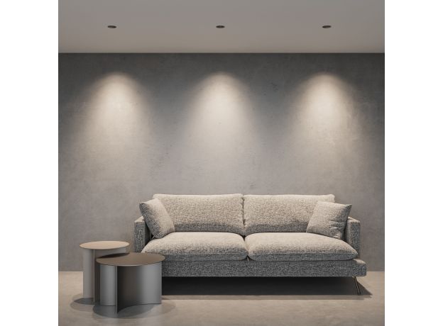 Светильник встраиваемый светодиодный Forte 15W 4000K титан 25071/LED