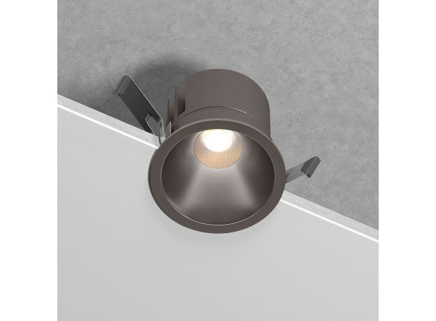 Светильник встраиваемый светодиодный Forte 15W 4000K титан 25071/LED