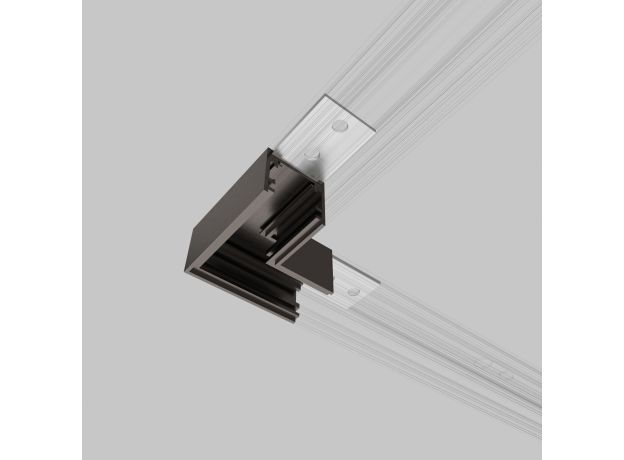 Titan Line Коннектор угловой для накладного шинопровода титан 85224/00