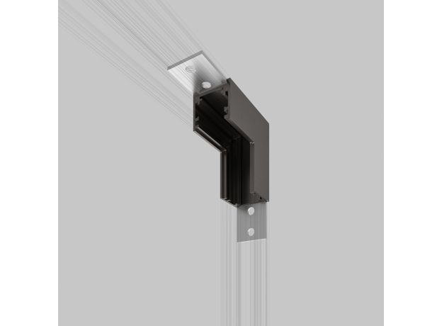 Titan Line Коннектор угловой внутренний для накладного шинопровода титан 85225/00