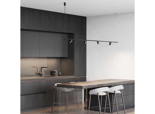 Titan Line Шинопровод накладной титан 1,5м 85223/00