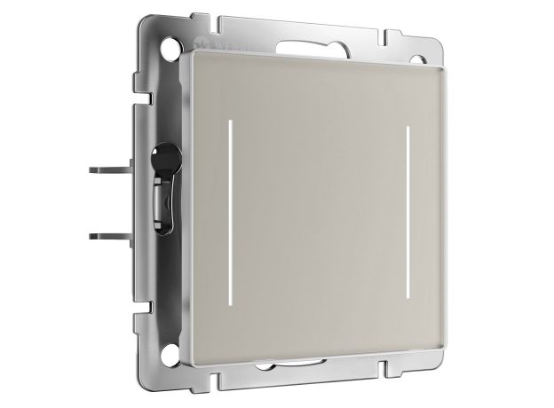 Умный сенсорный выключатель двухклавишный (дымчатый) W4523641