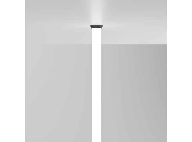 Встраиваемое крепление для круглого гибкого неона Full light черный FL 2860