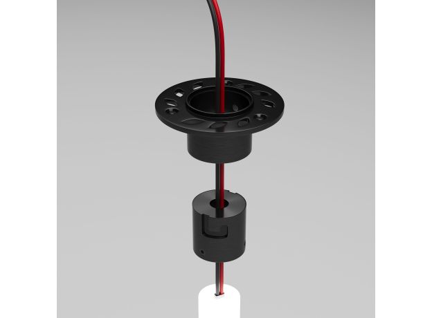 Встраиваемое крепление для круглого гибкого неона Full light черный FL 2860