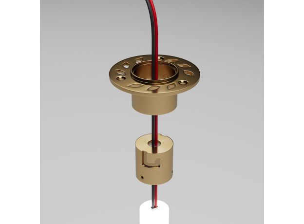 Встраиваемое крепление для круглого гибкого неона Full light латунь FL 2860