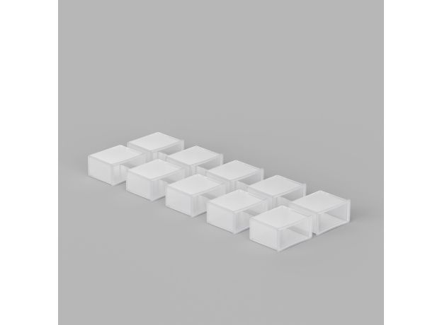 Заглушки для лент COB 24V 480Led 14W IP68 2pkt End Cup 24V СОВ