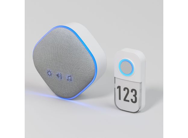 Звонок беспроводной 36M IP20 DBQ29M WL белый