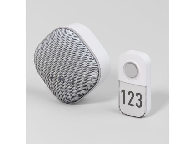 Звонок беспроводной 36M IP20 DBQ29M WL белый