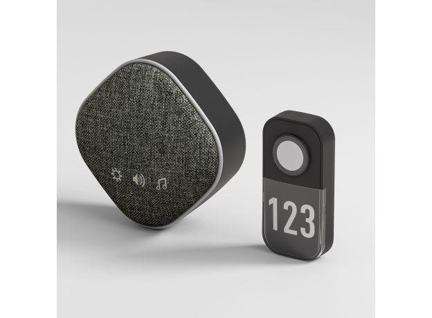 Звонок беспроводной 36M IP20 DBQ29M WL черный