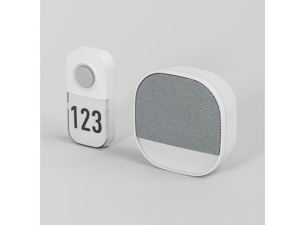 Звонок беспроводной 36M IP20 DBQ30M WL белый