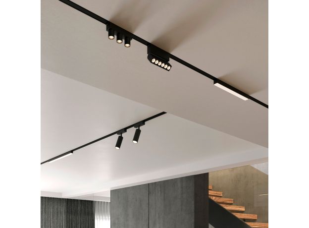 Flat Magnetic Трековый светильник 20W 3000K Vision (чёрный) 85089/01