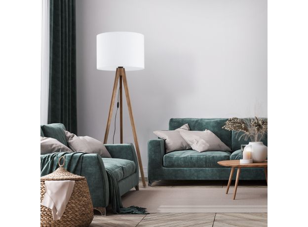 Напольный светильник с тканевым абажуром 16003 Grand