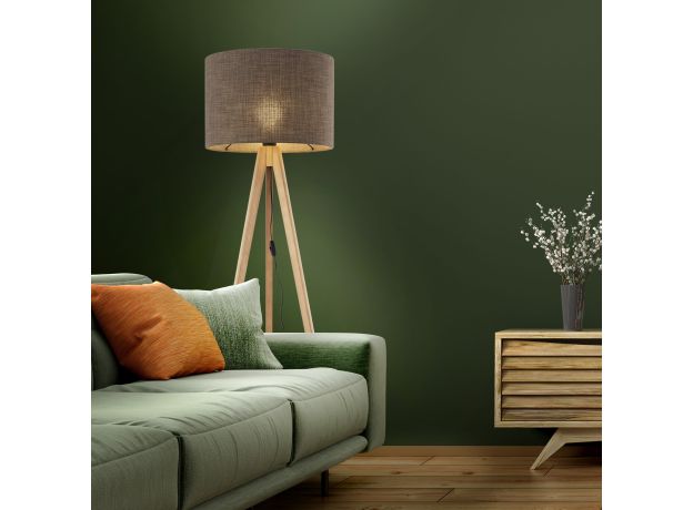 Напольный светильник с тканевым абажуром 16026 Grand