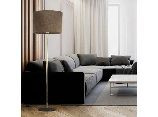 Напольный светильник с тканевым абажуром 16031 Umberto