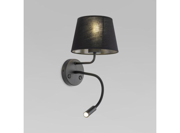 Настенный светильник с тканевым абажуром 10081 Maja