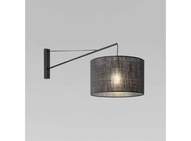Настенный светильник с тканевым абажуром 10438 Glorii