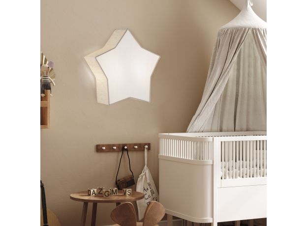 Настенный светильник с тканевым абажуром 5958 Star