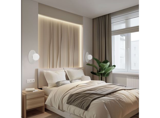 Настенный светильник со стеклянным плафоном 10231 Pixi