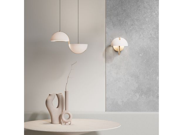 Настенный светодиодный светильник 50083/1 LED золото