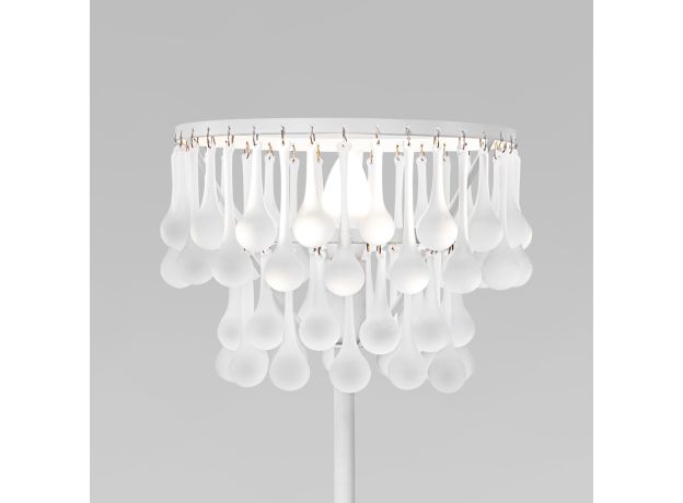 Настольный светильник со стеклянными подвесками 01126/1