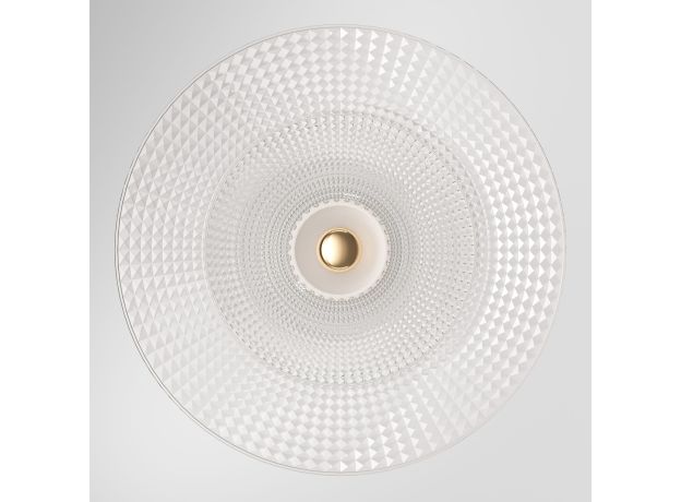 Подвесной светильник с акриловым и стекляными плафонами 40029/1 LED/ белый