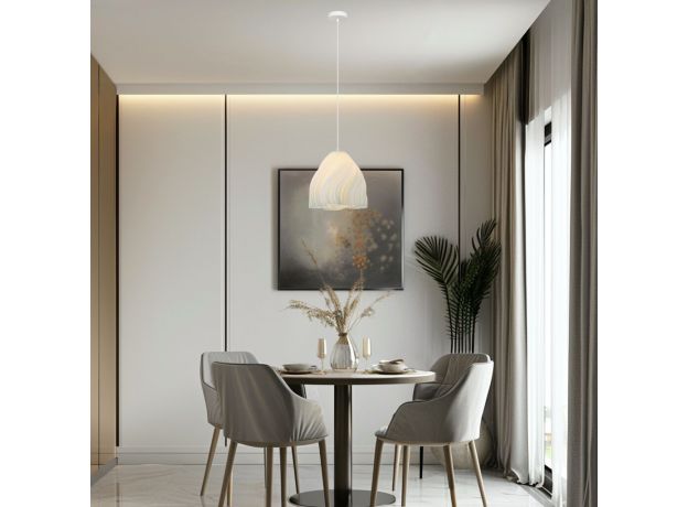 Подвесной светильник с акриловым плафоном 40076/1 белый