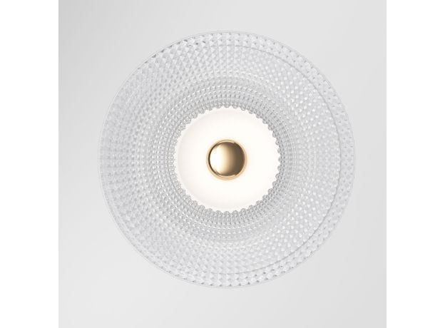 Подвесной светильник с акриловыми и стеклянными плафонами 40028/1 LED белый