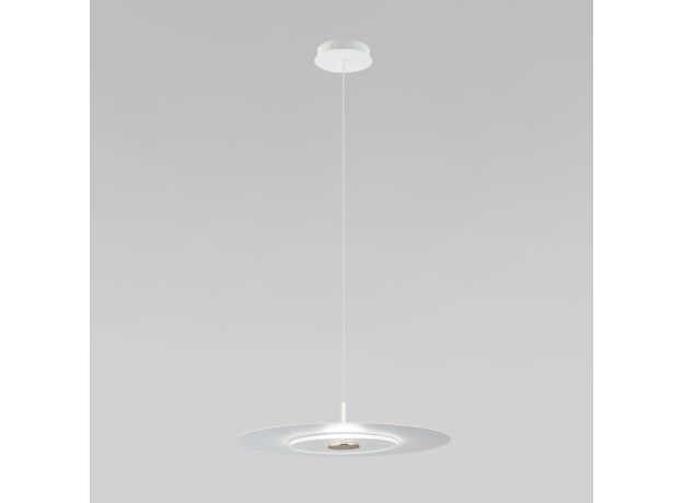 Подвесной светильник с металлическим плафоном 40031/1 LED / белый