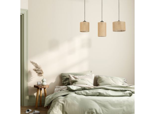 Подвесной светильник с тканевыми абажурами 4954 Juta