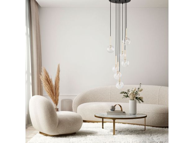 Подвесной светильник со стеклянными плафонами 5362 Nilos