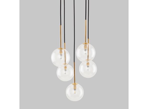 Подвесной светильник со стеклянными плафонами 5943 Nilos