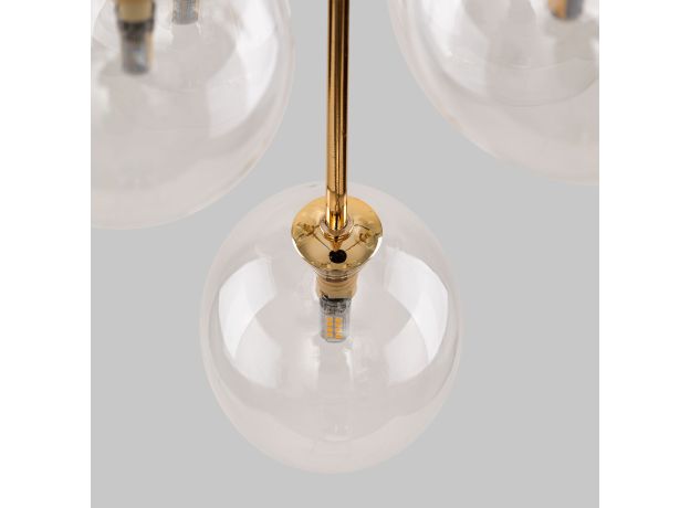 Подвесной светильник со стеклянными плафонами 5943 Nilos