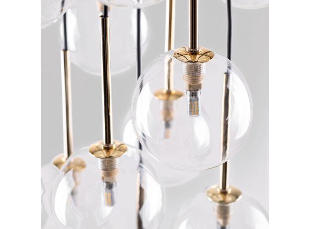 Подвесной светильник со стеклянными плафонами 5945 Nilos