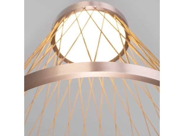 Подвесной светодиодный светильник 40016/1 LED коричневый