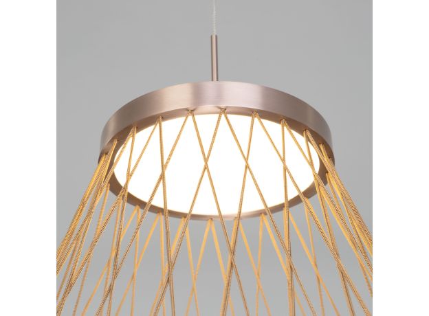 Подвесной светодиодный светильник 40016/1 LED коричневый