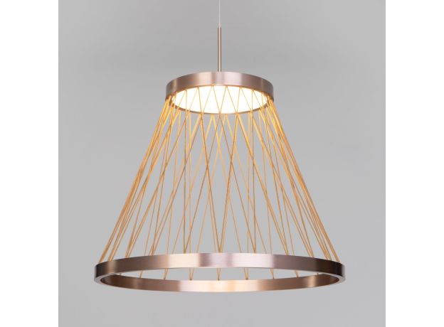 Подвесной светодиодный светильник 40016/1 LED коричневый