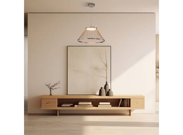 Подвесной светодиодный светильник 40017/1 LED коричневый