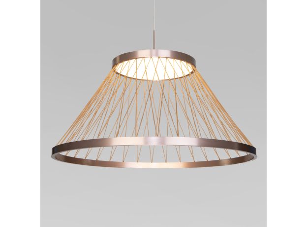 Подвесной светодиодный светильник 40017/1 LED коричневый